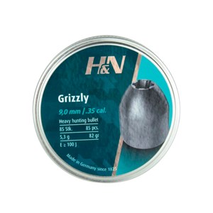 Chumbinho Grizzly 9.0mm 82 Grains 85un. - H&N Sport