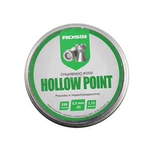 Chumbinho Hollow Point 5.5mm 250un. - Rossi