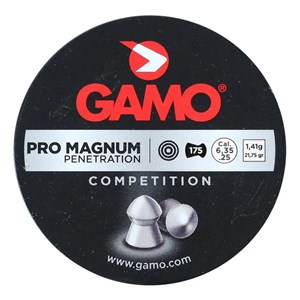 Chumbinho Pro Magnum 21.75gr 6.35mm 175un. – Gamo