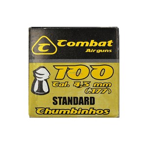 Chumbinho Standard 4.5mm 100un. - Combat