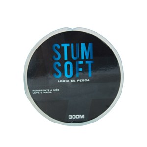 Linha Monofilamento Stum Soft Azul Claro 300m - Albatroz