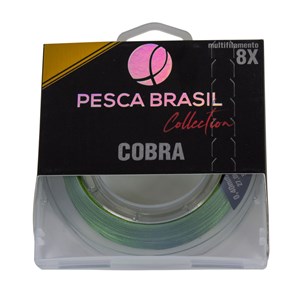Linha Multifilamento Cobra 8 Fios 150m - Pesca Brasil