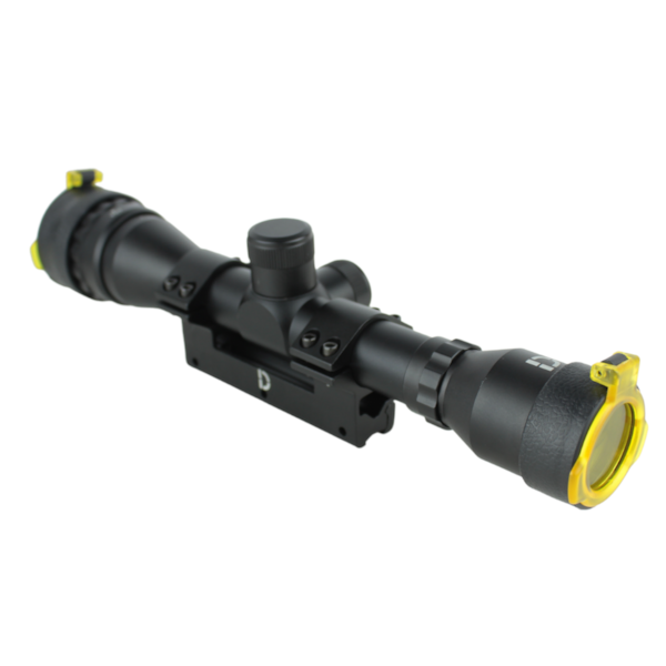 Para Carabina De Pressão Gold 4x32 AO Mil Dot Mount Único 11mm Dispropil DISPROPIL Para Carabina De Pressão Gold 4x32 AO Mil Dot Mount Único 11mm Dispropil DISPROPIL
