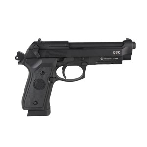 Pistola De Pressão Co2 M92 KL92 A1 AG Black Blowback Full Metal 4.5mm - Qgk