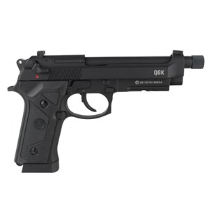 Pistola De Pressão Co2 M92 KL93 A3 Black Blowback Full Metal 4.5mm - Qgk