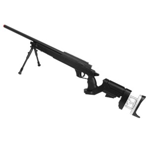 Rifle Airsoft GBB Well Sniper G25B Semi-Metal Preto + Bipé