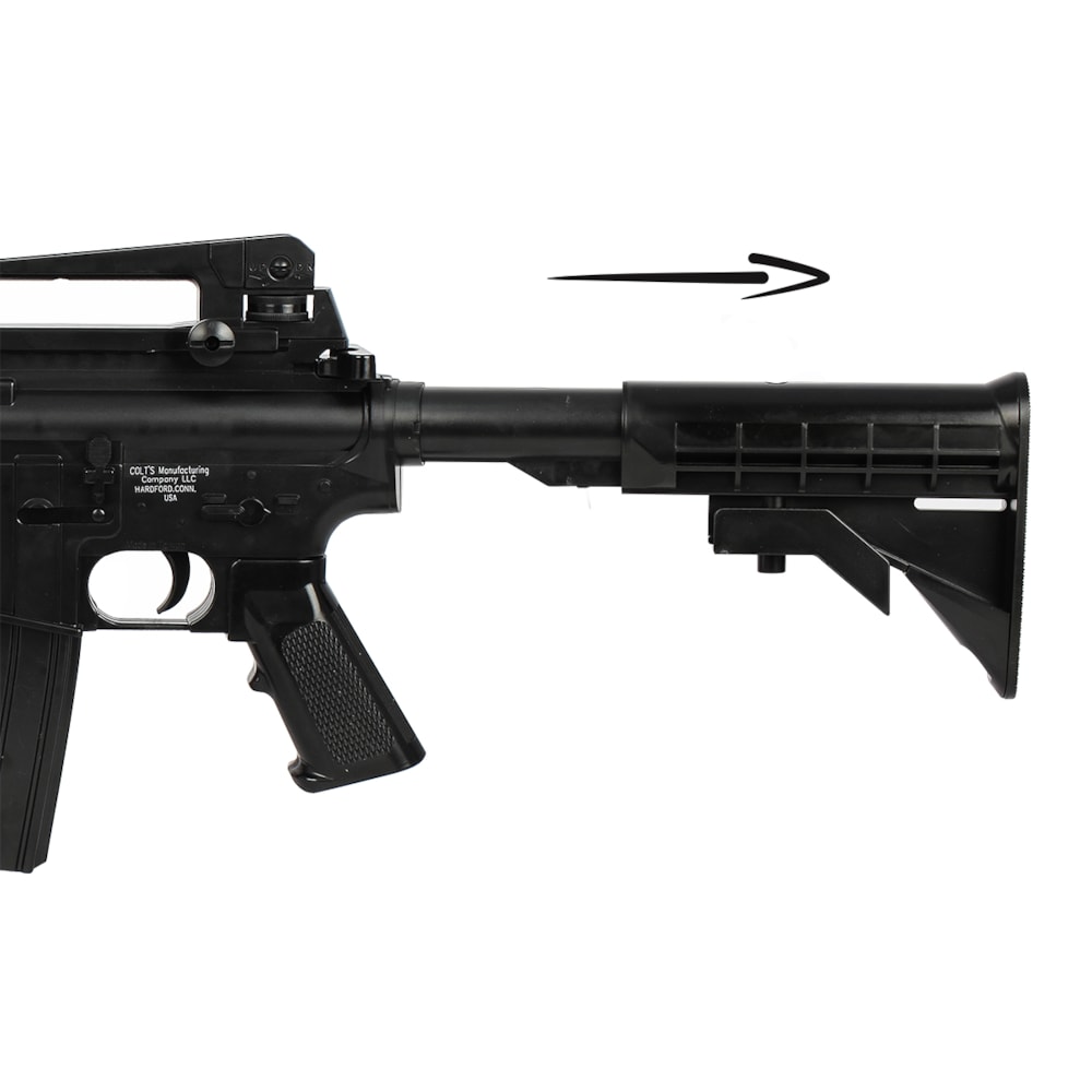 Rifle Airsoft Spring Colt M4A1 RIS Dual Loading DISPROPIL